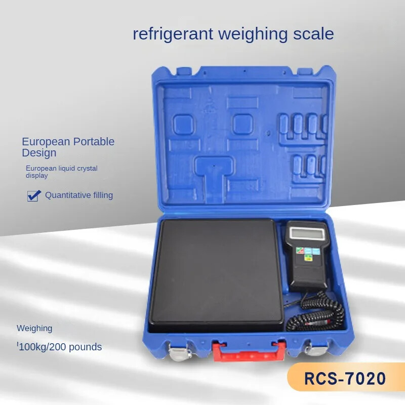 RCS7040 Portable High Precision Refrigerant Fluoridation Electronic Scale Tool