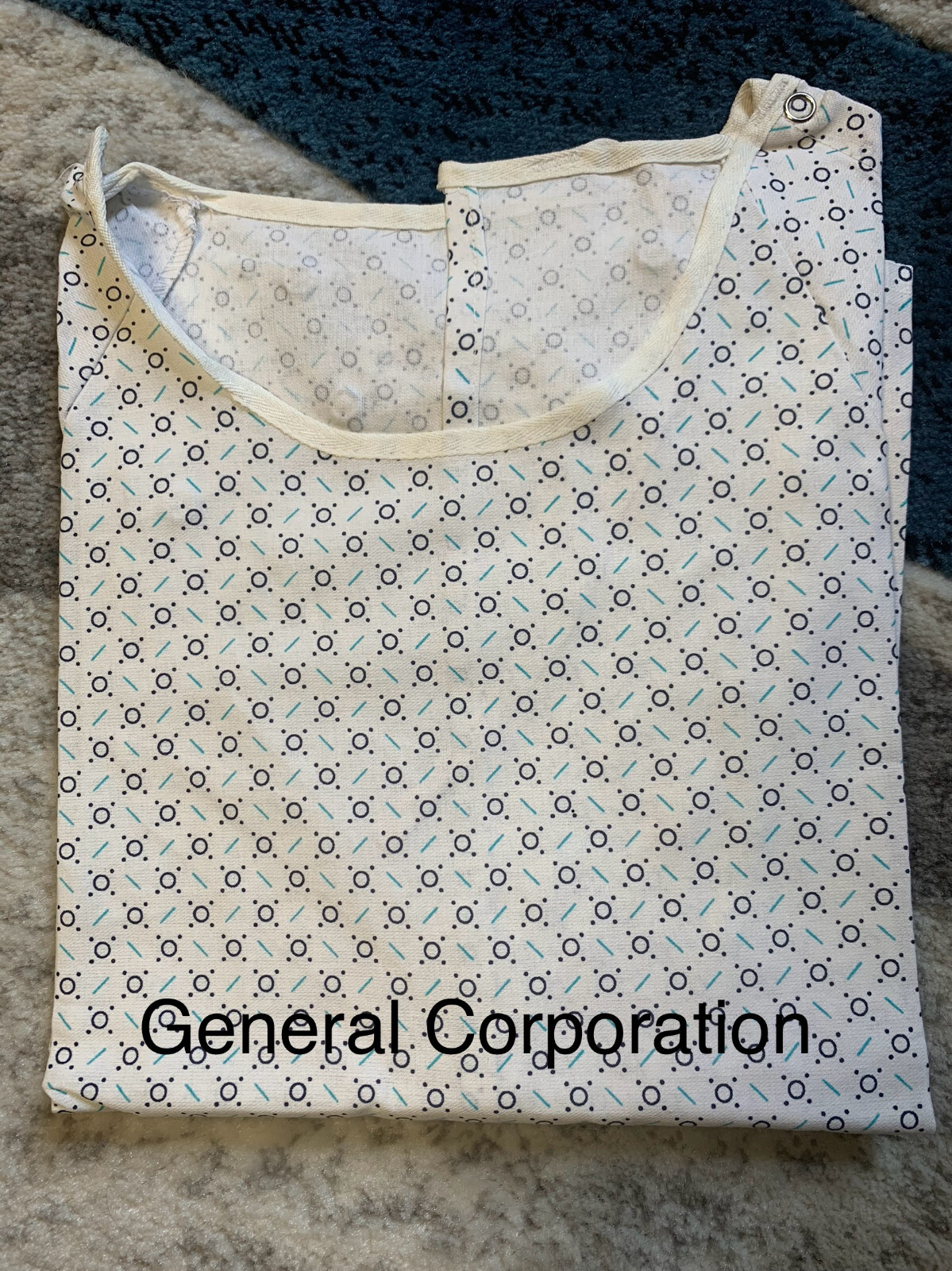 6 Pack Hospital Unisex Long Lasting Patient Gowns