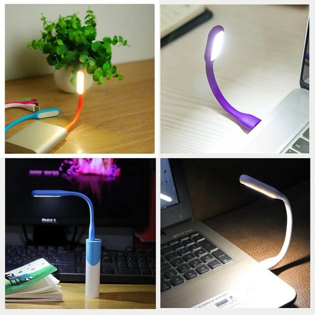 USB LED Light Lamp Flexible Computer Keyboard Study Reading Notebook Laptop PC