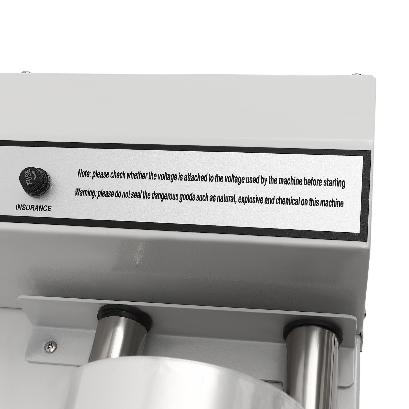 24" Shrink Film Wrap Machine, 530W Shrink Wrap Sealer with Heat Gun for PP PE