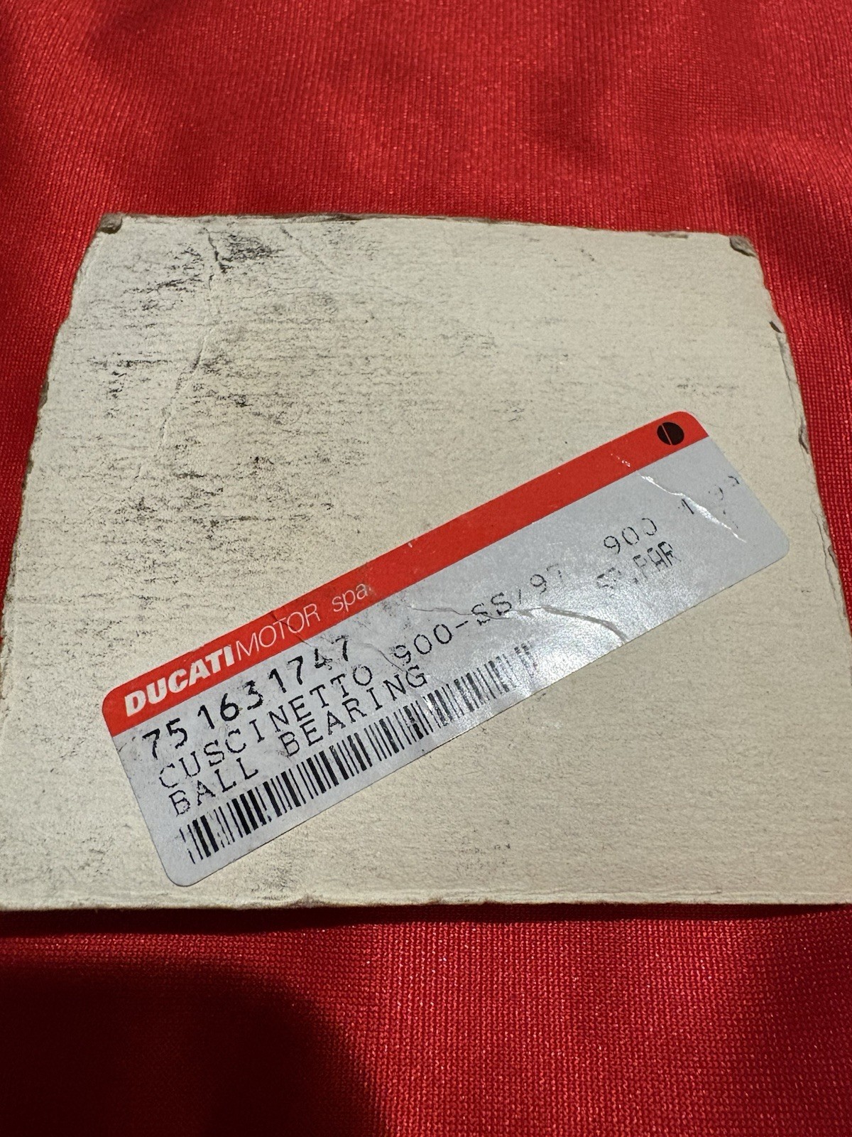 Ducati Monster 750SS 900SS Rear Wheel Bearings 6203-2RS OEM 2 Pcs 751631747