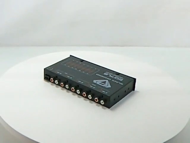 7-Band Stereo Equalizer Crossover Preamp for Car Audio EQ, Front/Rear/Sub Output