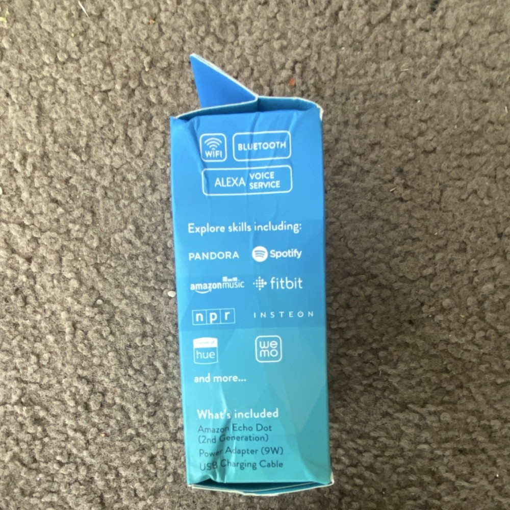 Amazon Echo Dot (2nd Generation) Smart Speaker Alexa Wi-Fi Bluetooth Voice