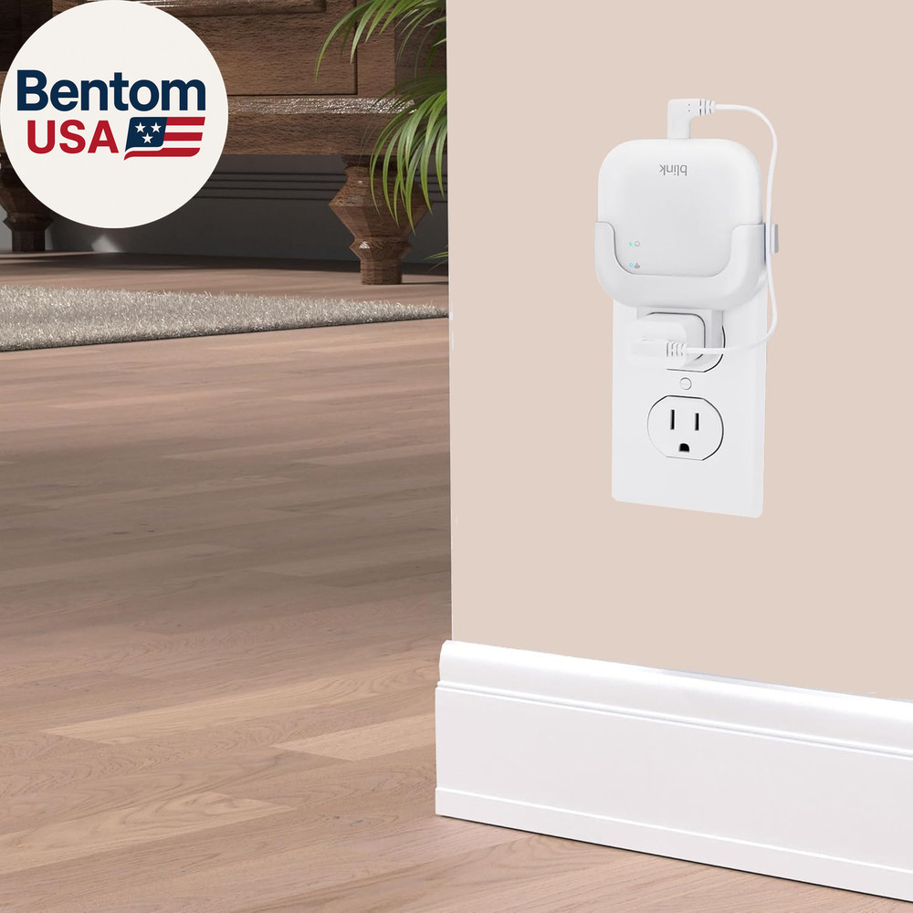 Outlet Wall Mount Compatible with Blink Sync Module XR, Space Saving and No Dril