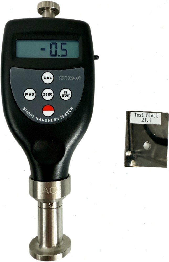 Shore AO Hardness Meter with Under-Voltage Alarm Function Above 90 DO Below 20 D