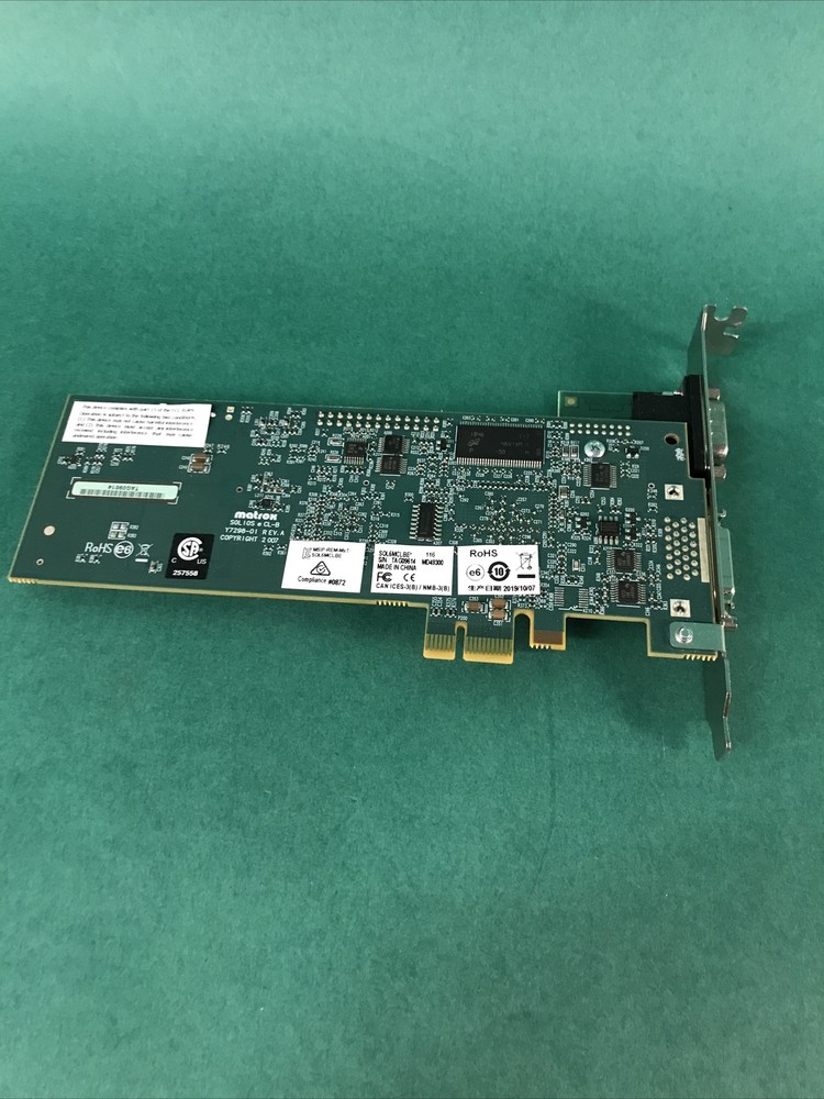 MATROX SOL6MCLBE SOLIOS ECL-B Y7298-01 Capture card