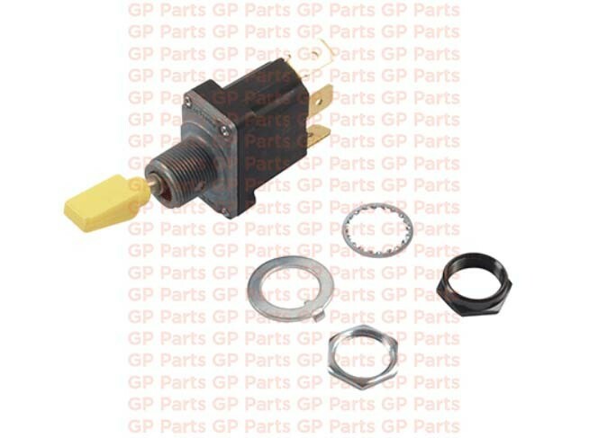 JLG 4360345, TOGGLE SWITCH (2 Positions)(DPDT)(Blade)(On-None-On) 2032ES