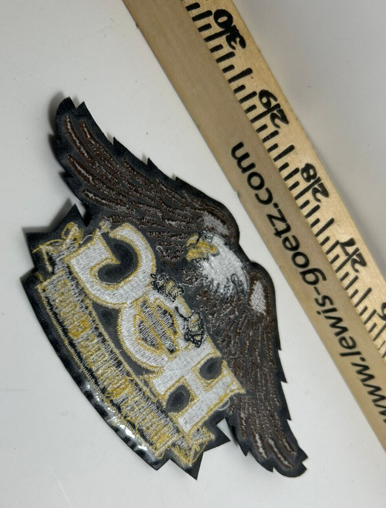HOG Harley Owner's Group Original Patch Vintage Eagle 5" x 2.75" Davidson