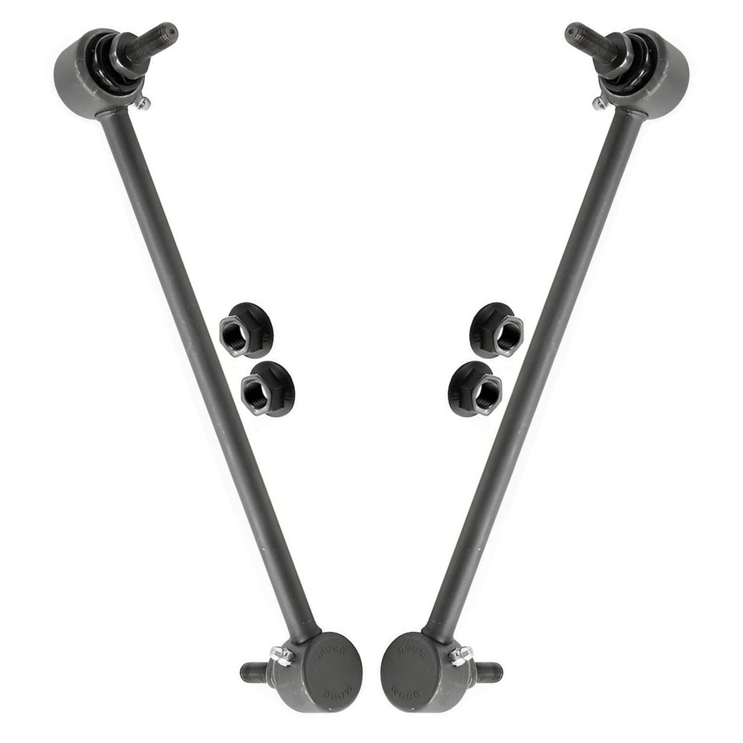 Front Left Right Struts w/ Coil Spring Sway Bars Kit for 2014-2018 Jeep Cherokee