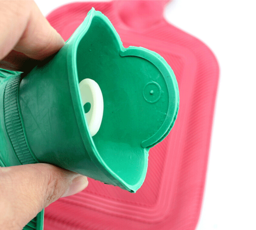 Rubber HOT WATER BOTTLE Bag WARM Relaxing Heat / Cold Therapy 670 ML ~ 1800 ML