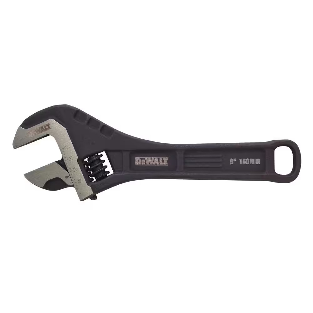 6 In. Steel Adjustable Wrench