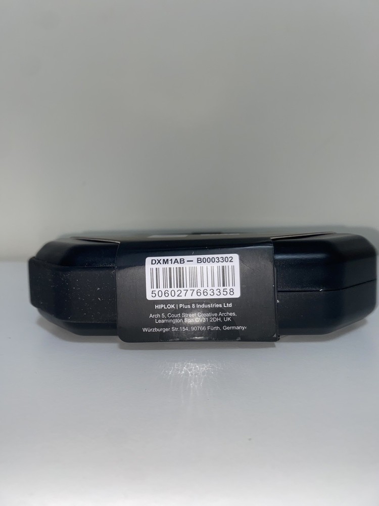 HipLok DX1000 D-Lock - Black