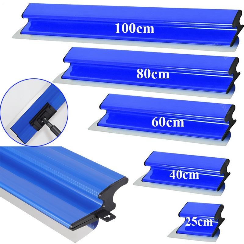 7pcs Set Drywall Composite Skimming Blades w/ Adapter + Extension Handle