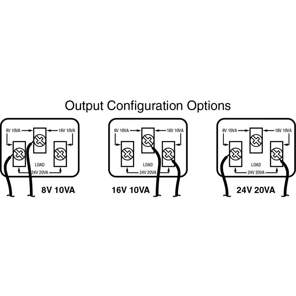 Wired Doorbell Tri-Volt Transformer
