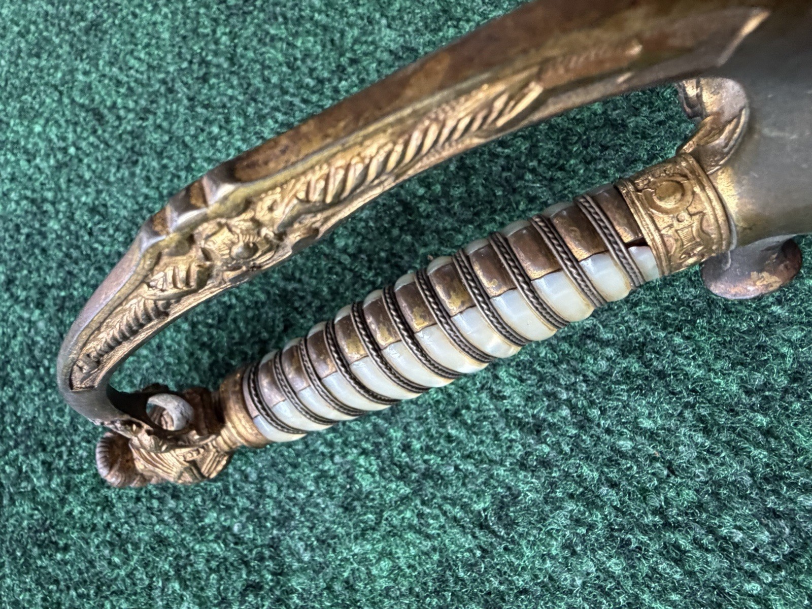 Mexican War Era Militia Staff Officer's Sword - Used