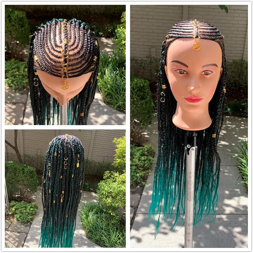 26"-28" Mannequin Head Hair Styling Training Head Manikin Cosmetolog