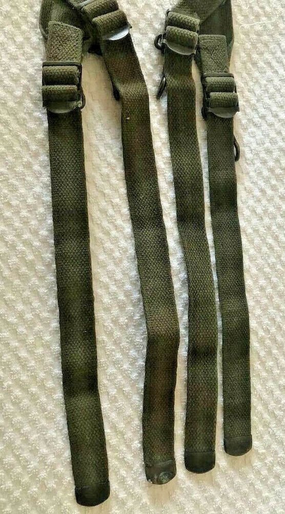 W.W. II MODEL 1944 ARMY SUSPENDERS FOR BACK PACK