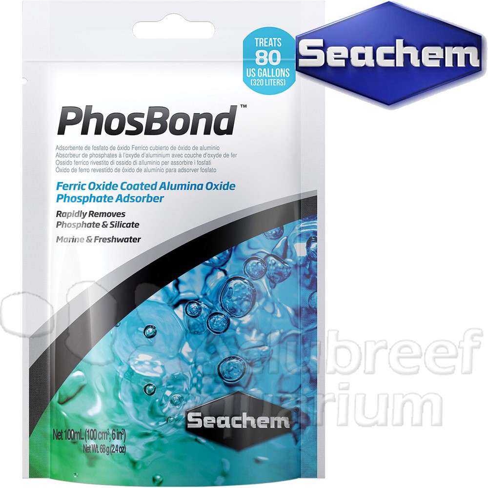 Seachem Bagged Phosbond Pouch Phosphate/Silicate Remover 100ml