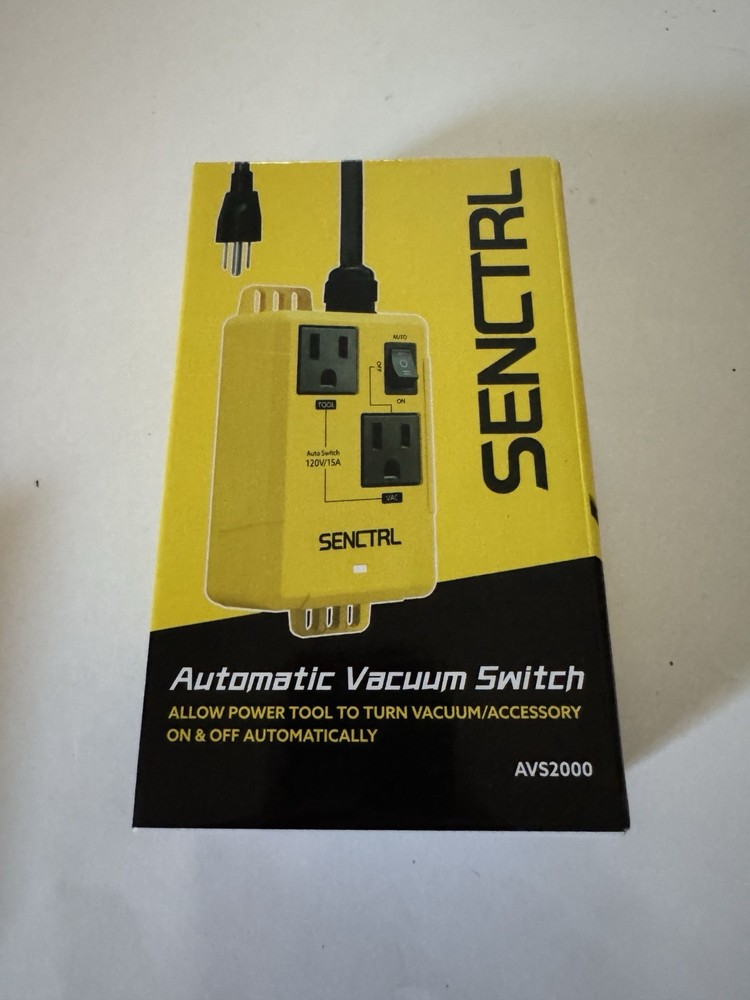 SENCTRL Automatic Vacuum Switch Load Sensing Tool Switch
