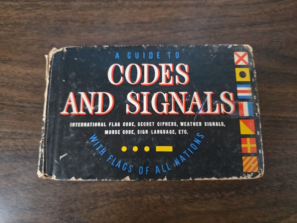 WWII 1942 Codes & Signals Small Book
