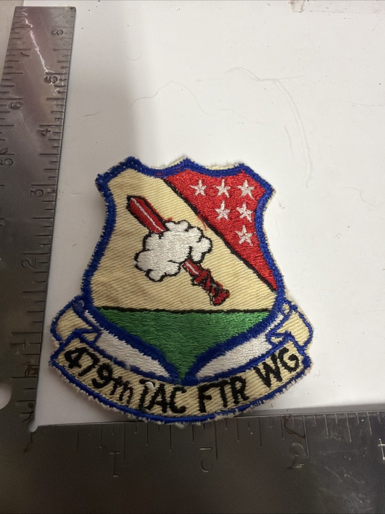 1960's US Air Force 479th Tactical Fighter Wing Squadron Patch
