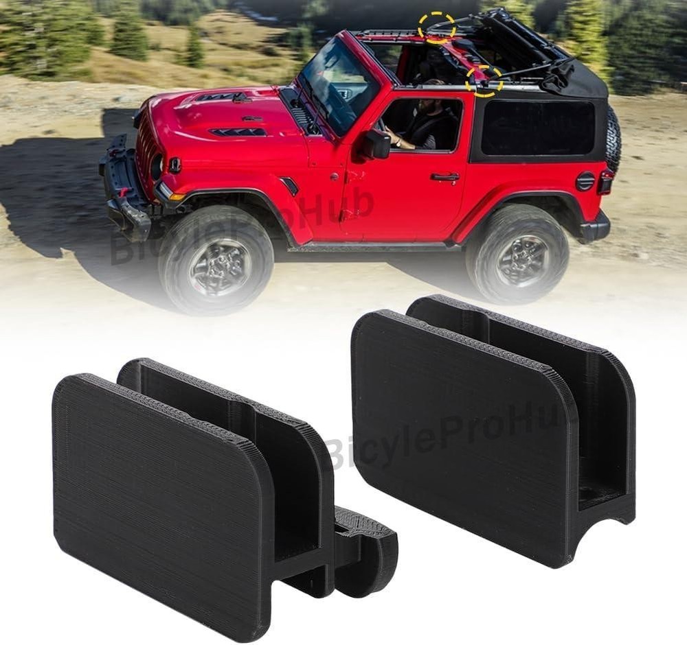 Soft Top Front Side Bow Latch Upgrade For Jeep Sunrider Bracket Lock Replacement