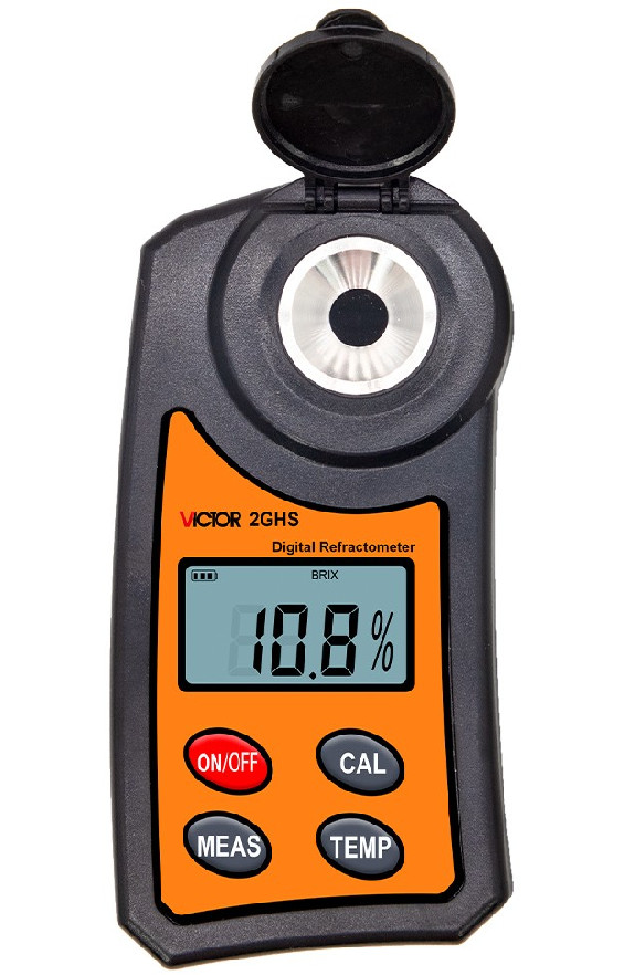 VICTOR 2GHS Sugar Meter 2GY Salinity Counting, Display Refractometer