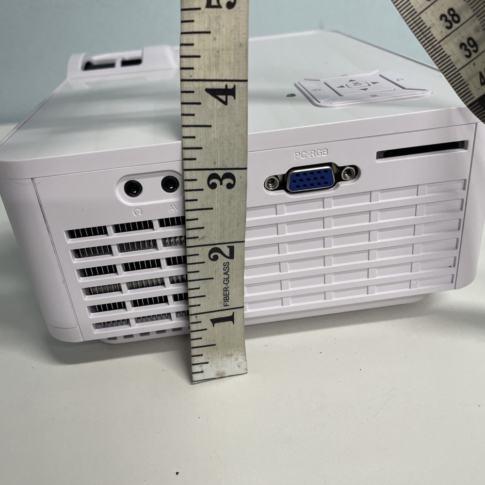 TOPVISION Projector 7500L Portable Mini Projector Return/ Projector only Works G