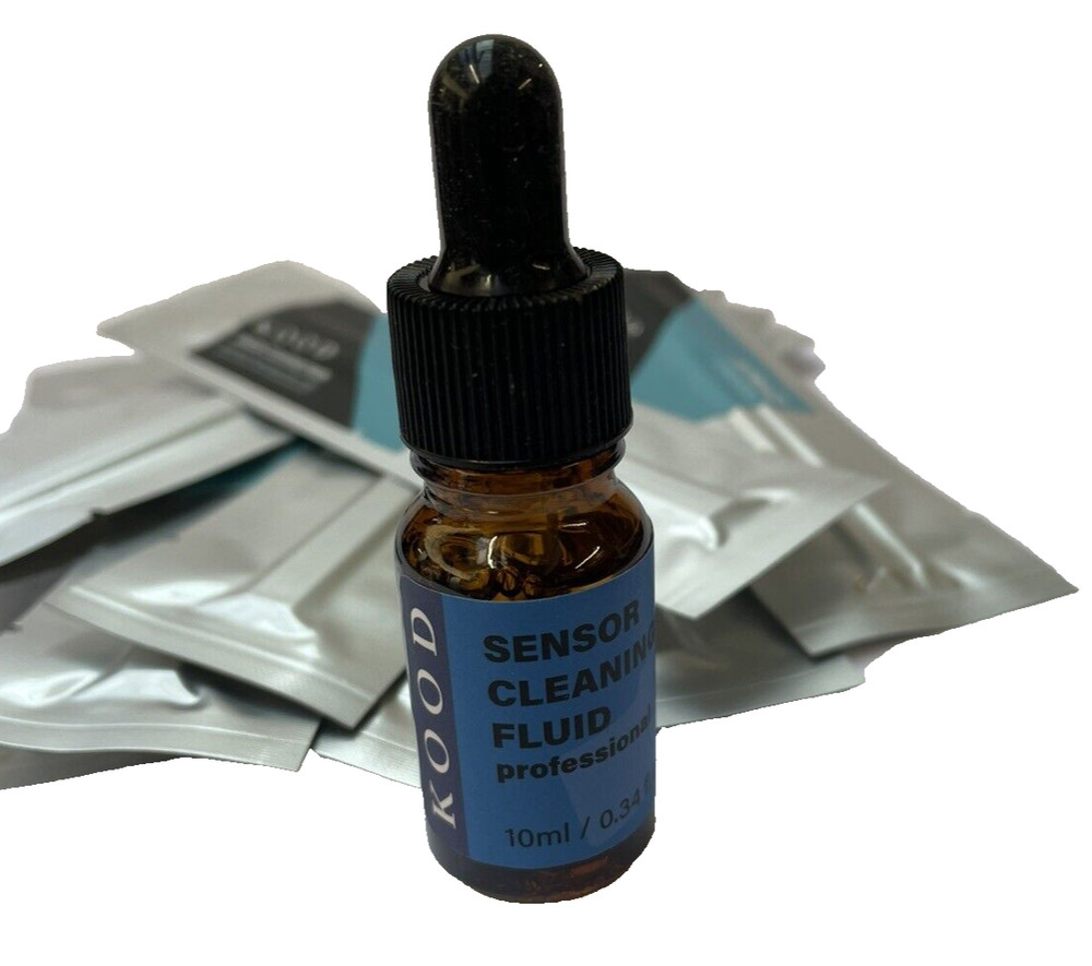 Pro APS-C Sensor Cleaning Kits Swabs & 10ml sensor Cleaning fluid