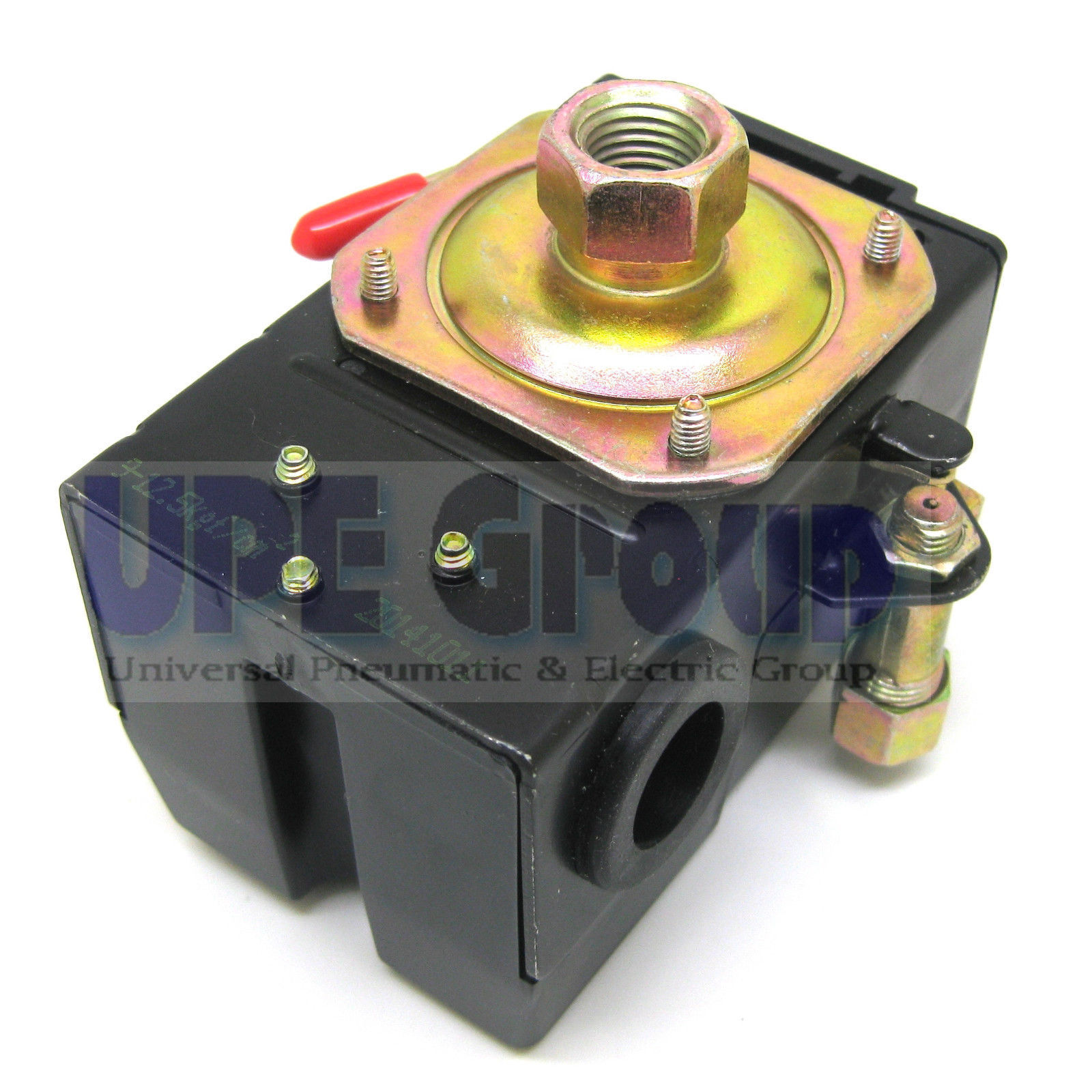 NEW AIR COMPRESSOR PRESSURE CONTROL SWITCH SINGLE PORT 95-125 WITH UNLOADER