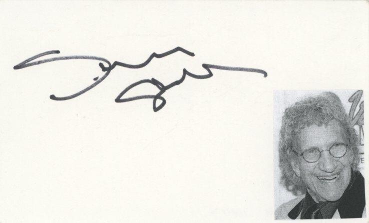 Sammy Shore - Signed Card