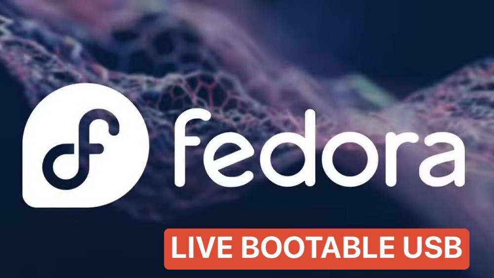 Fedora 41 Live USB Bootable Gnome 64 Bit Flash Drive Linux