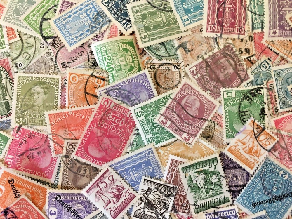 OLD AUSTRIA - 200 STAMPS before 1937, ALL DIFFERENT - Used