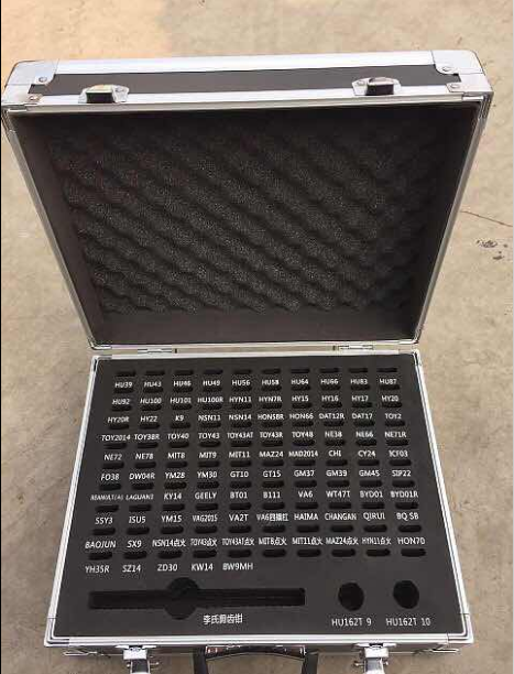 LISHI Special Carry case carry total 100 model for Auto Pick and Decoder