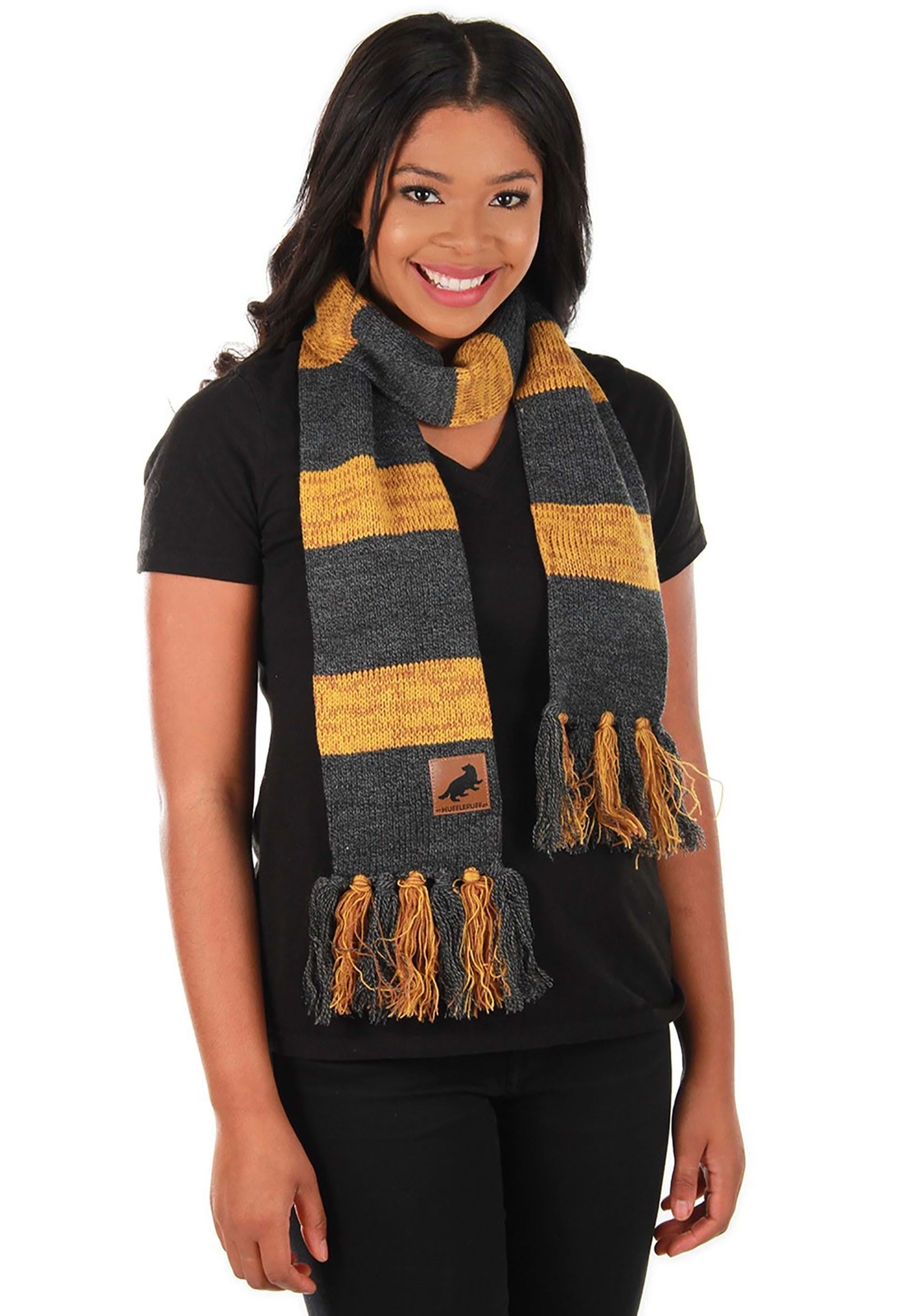 The Harry Potter Vintage Hogwarts Hufflepuff Scarf