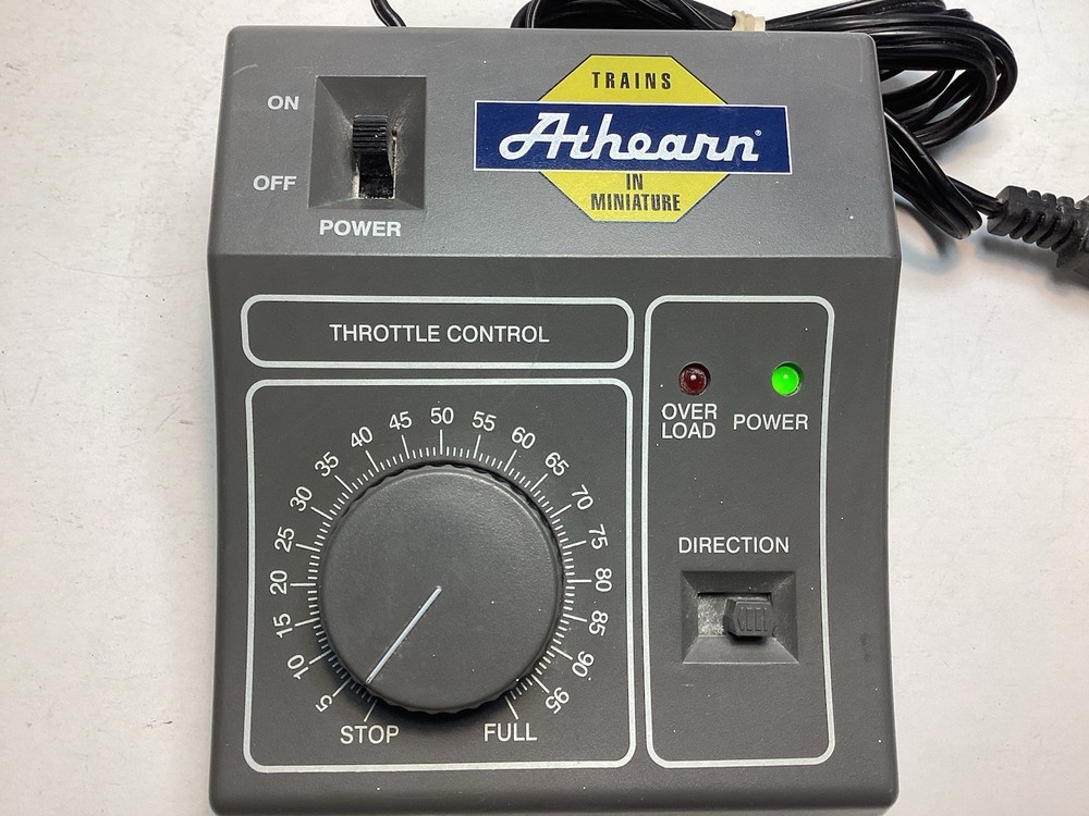 Athearn Model Train Power Throttle Control Model SDK-789 Transformer Works Nice