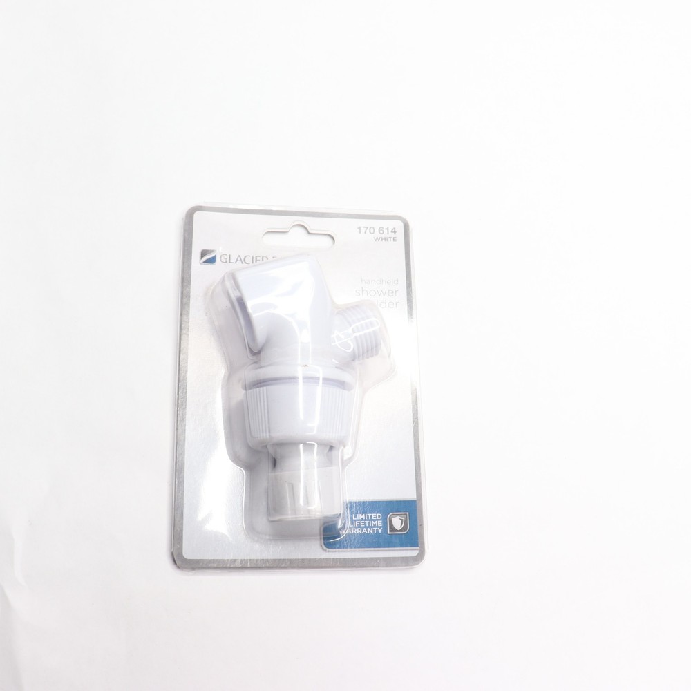 Glacier Bay Shower Arm Mount in White