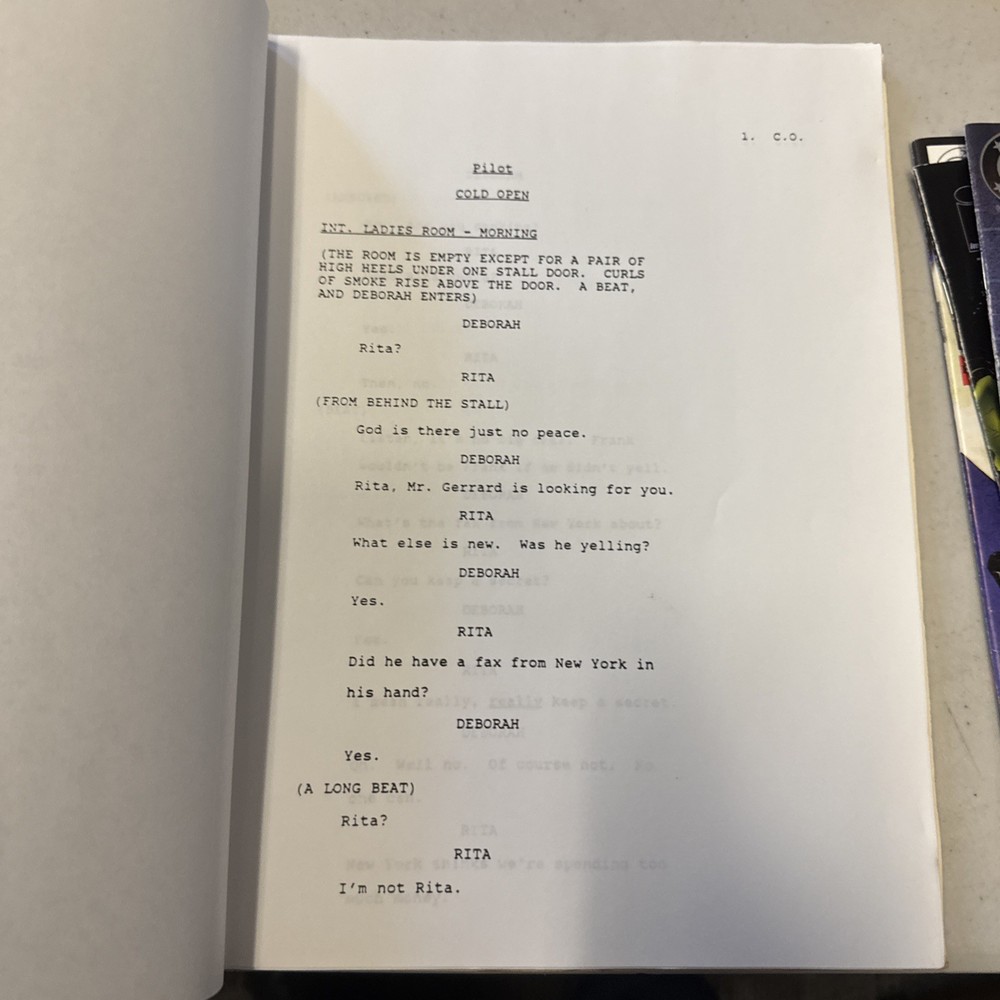 The Office Pilot TV Show Script 1994