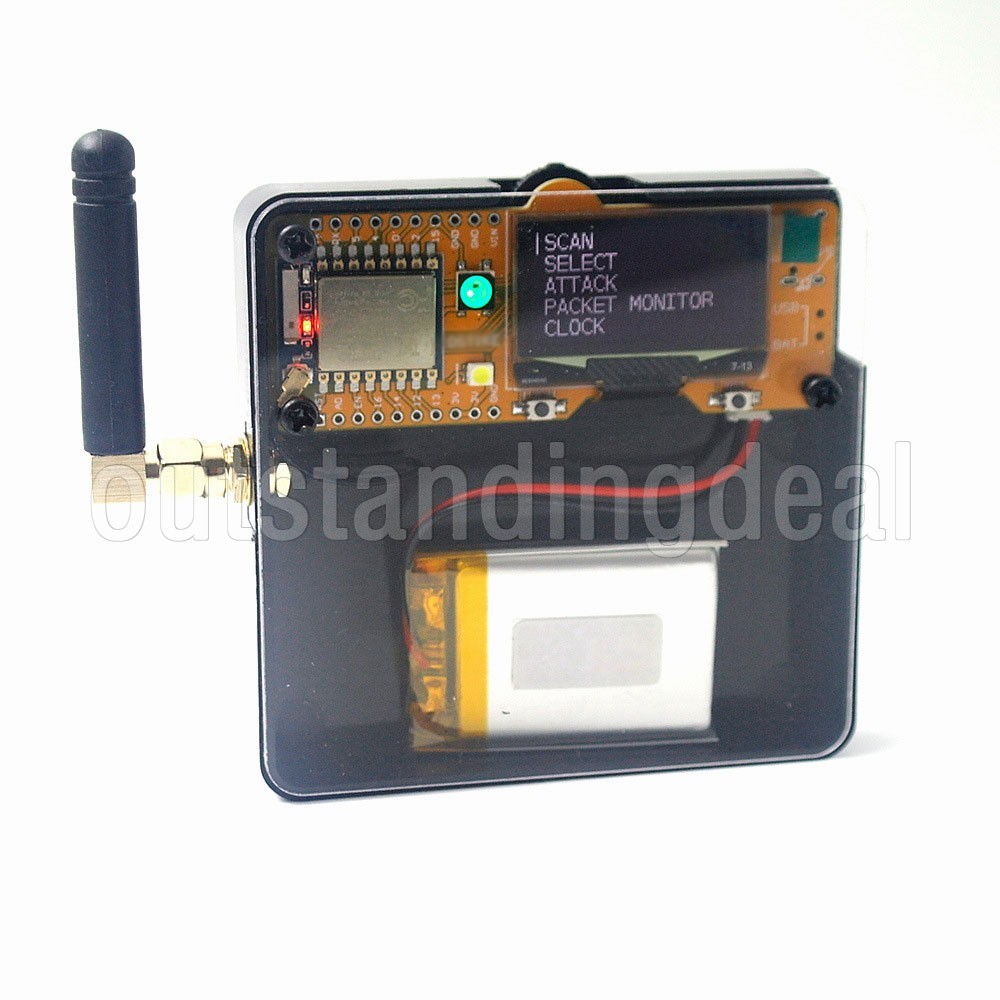 DSTIKE Deauther MiNi V3 KIT ESP8266 Development Board Kit Type-C Charging USA/