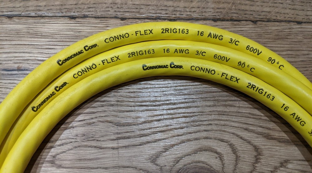 Connomac Corp Cable (3016-6FC) Minni-Mac Connector w/Conno-Flex Cable