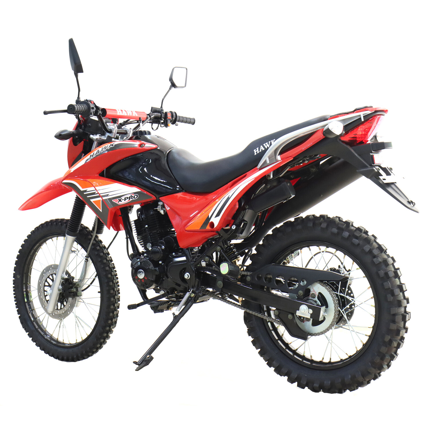 X-PRO Hawk 250 Dirt Bike Dual Sports Enduro Street Bike Motorcycle Free Shipping