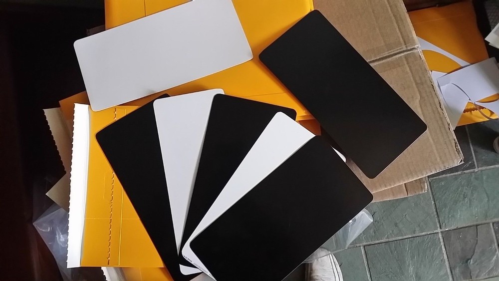 phosphor screen material sample