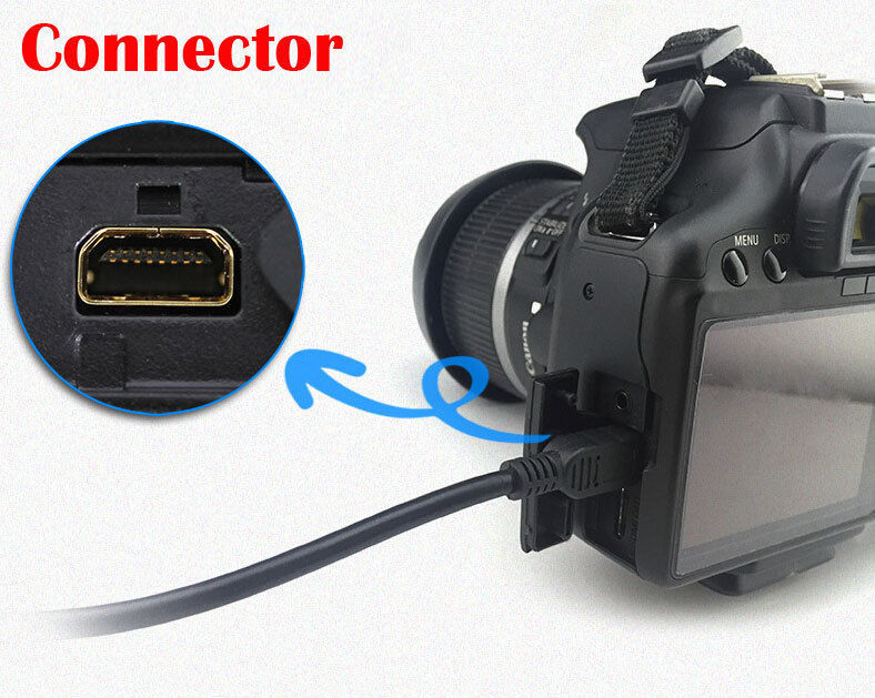PwrON USB Data Cable for Sanyo CAMERA Xacti VPC-E60 e/x E60gx E60px S700 S1050 e