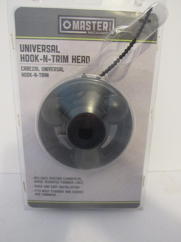 Master Mechanic Universal Hook-N-Trim Head String Trimmer Accessory for Gas