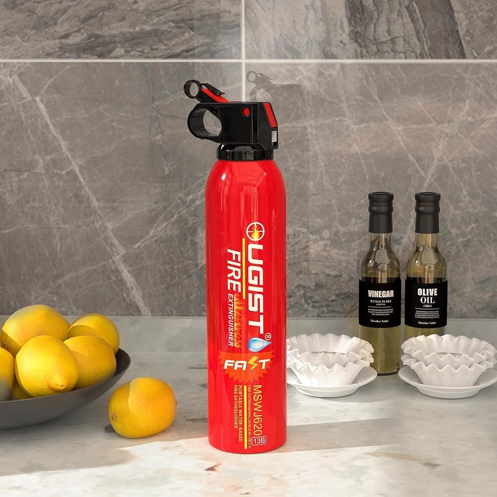 21oz Portable Fire Extinguisher for Home, Kitchen & Camping