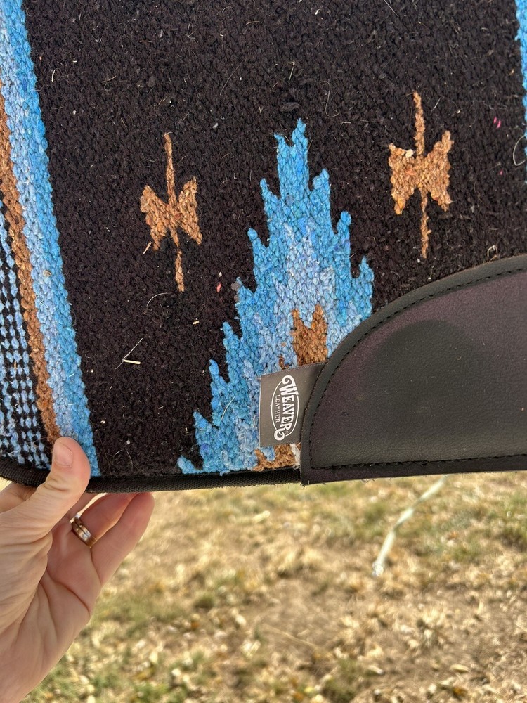 Weaver Contoured Wool Western Saddle Pad(332)