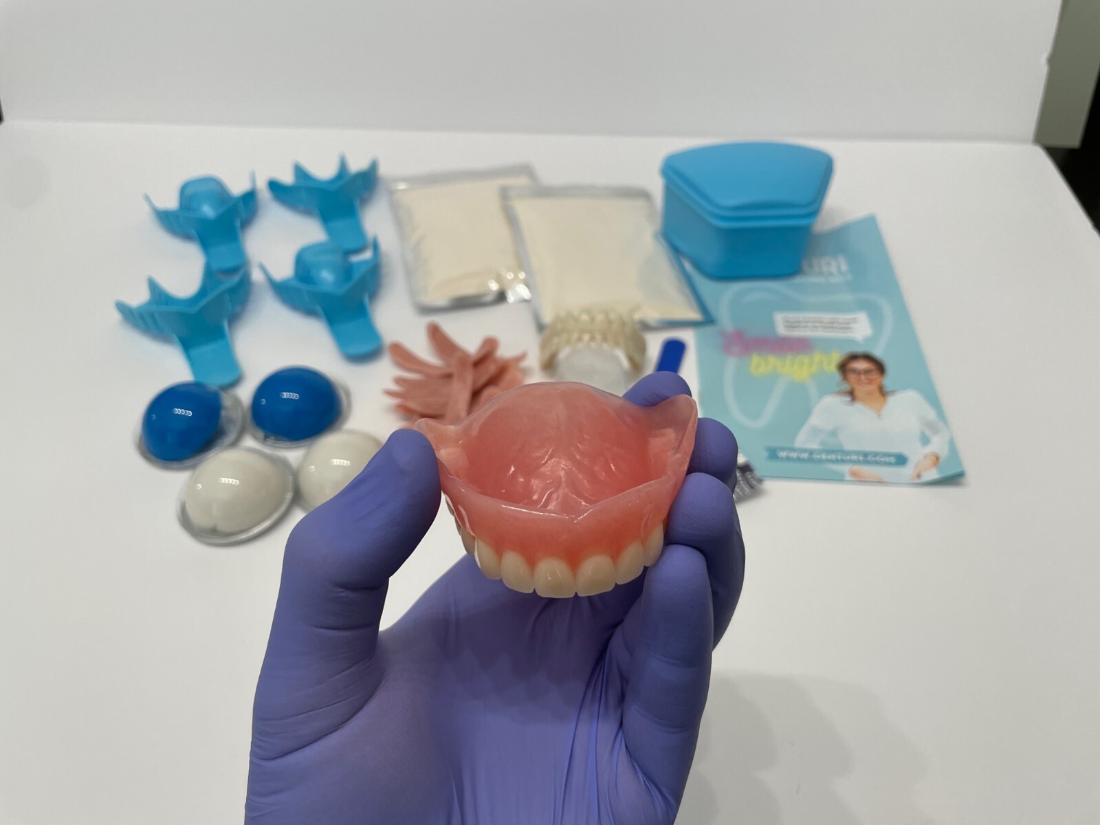 I made my own homemade dentures with Denturi