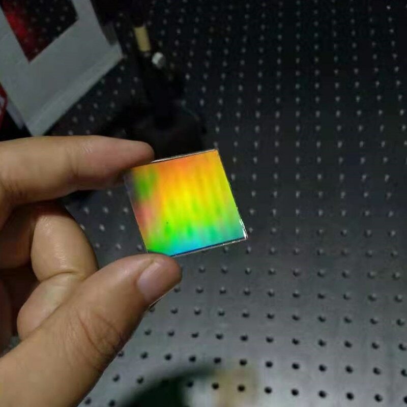 20x20mm Ultra Precision Nano Engraving Trasmission Diffraction Grating Teaching