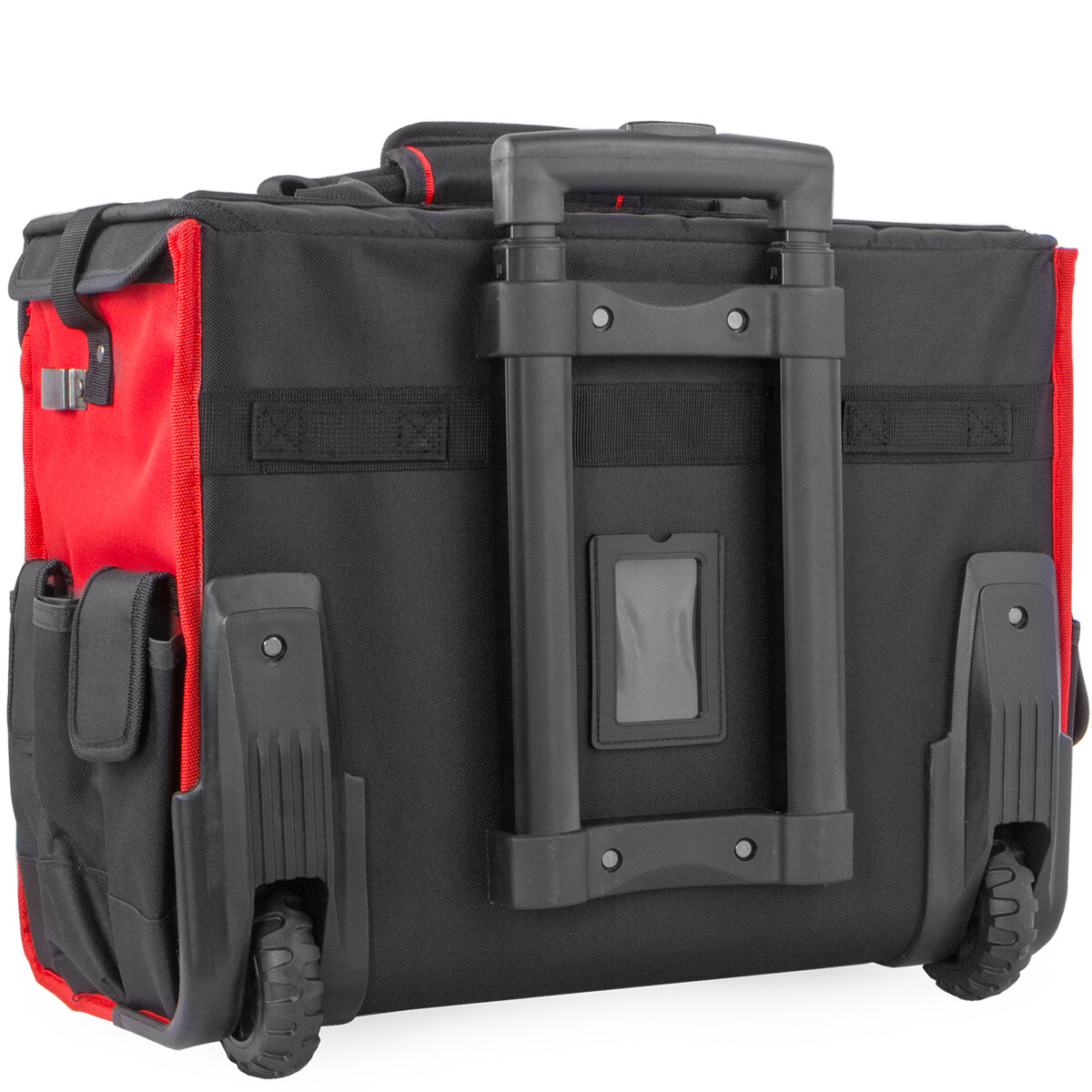 XtremepowerUS Rolling Tool Bag 18" With Wheels Portable Storage Organizer
