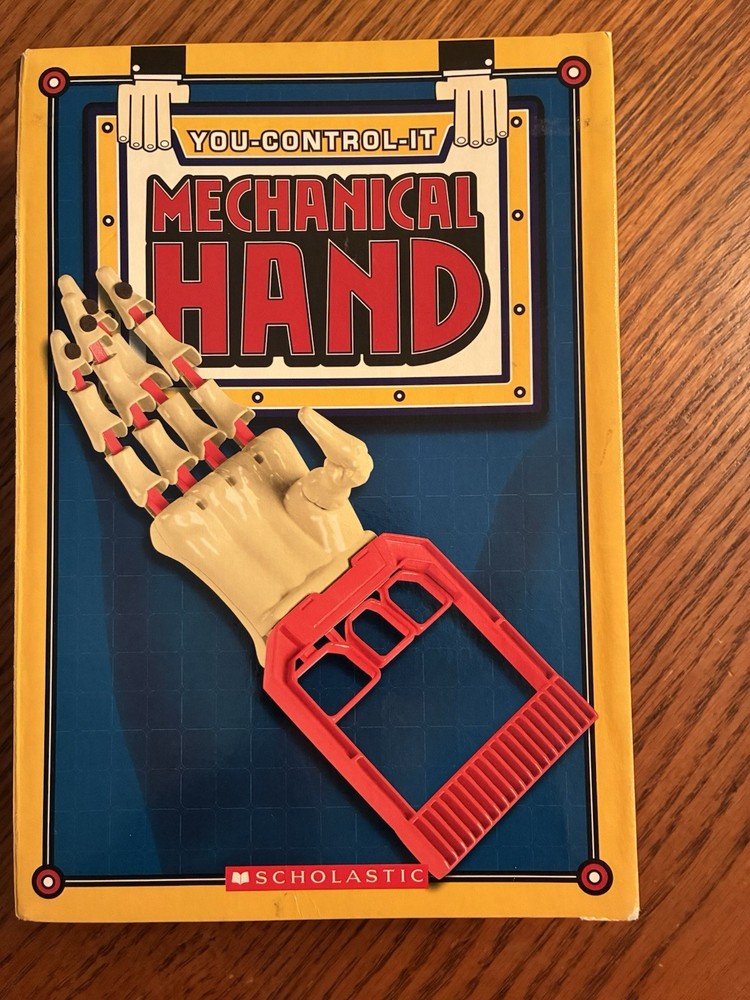 Scholastic You Control It Mechanical Hand New in Box